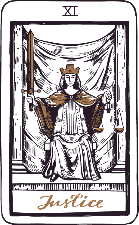 Arcano 8 — A Justiça