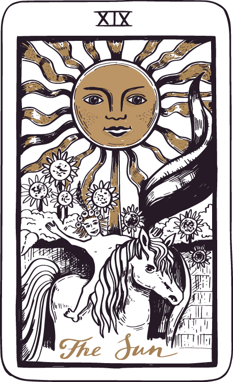 Arcano 19 — O Sol