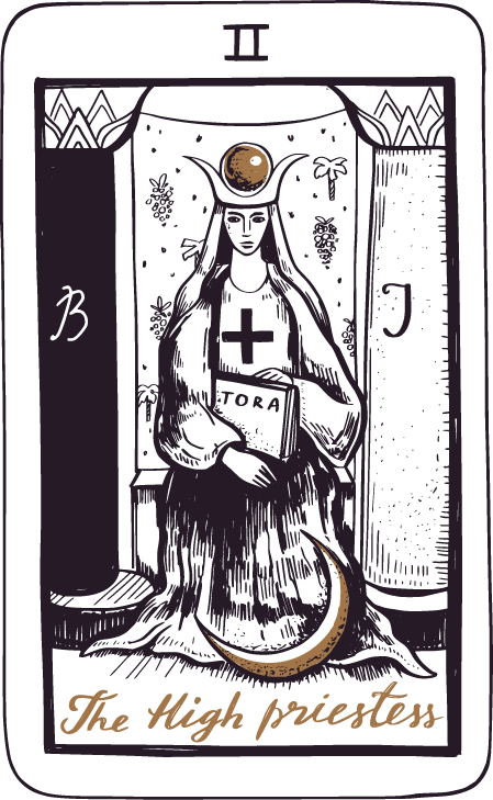 Arcano 2 — A Sacerdotisa